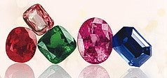 Sapphire, Ruby, and Emerald