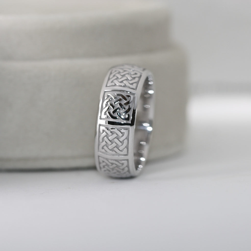 celtic wedding ring for men