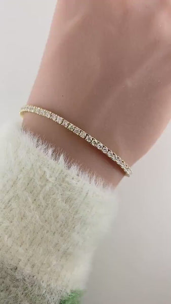lab created diamond bracelet